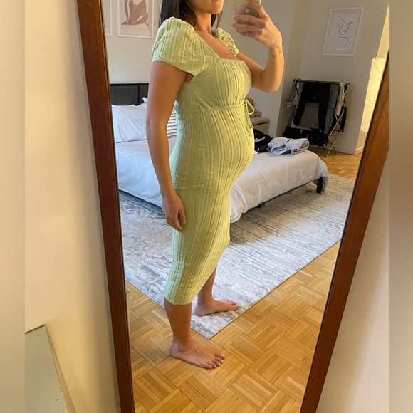 LPA Coco Dress in Lime - Picture 4 of 6